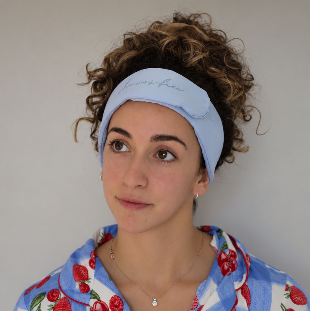 Blue Hour Luxury Silk Headband
